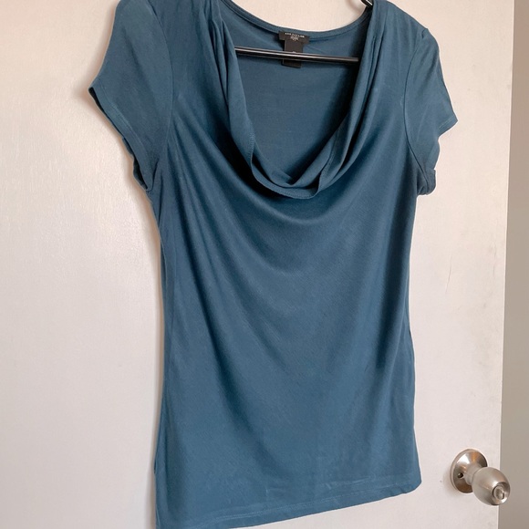 Ann Taylor Scoop Neck Top - Size S Petite - Picture 3 of 11